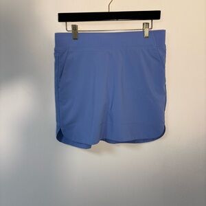 Cypress Club Women's Blue Skorts Polyester Blend Pockets Performance Small